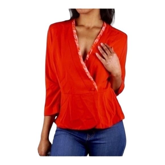 CAbi PEPLUM JANE WRAP JACKET - Picture 9 of 9